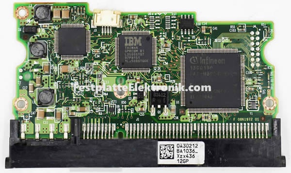Hitachi HDS722512VLAT80 Festplatte Platine 0A30212 Hitachi HDS722512VLAT80 Festplatte Platine 0A30212