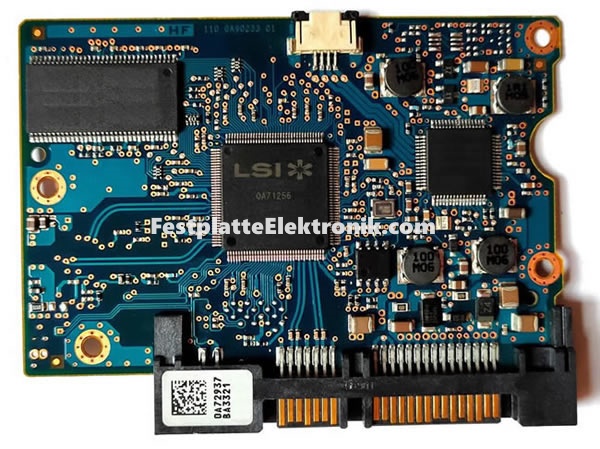 Hitachi HTS721010CLA332 Festplatte Platine 0A71256