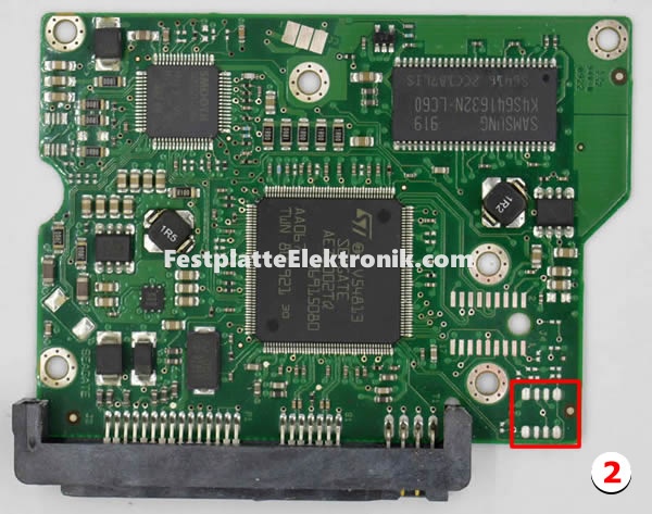 100468303 Festplatte Platine Seagate Type 2