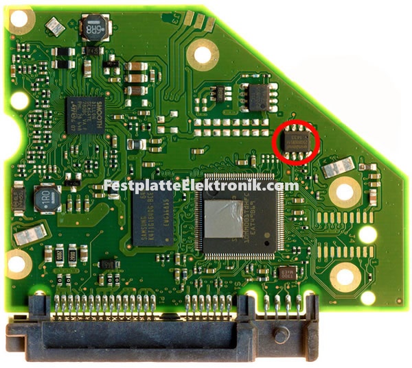 Seagate ST2000DM009 Festplatte Platine 100799168