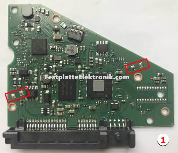 100815597 Festplatte Platine Seagate Type 1