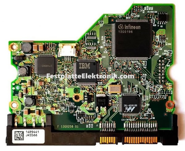 Hitachi HDS722525VLSA80 Festplatte Platine 14R9441
