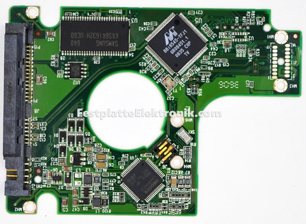2060-701424-007 WD Festplatte Platine