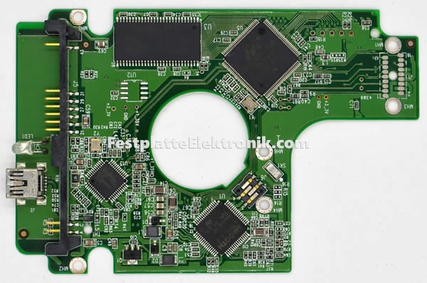 2060-701615-003 WD Festplatte Platine
