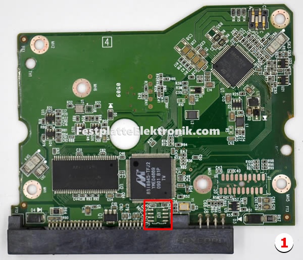 2060-771642-000 Festplatte Platine Western Digital Type 1