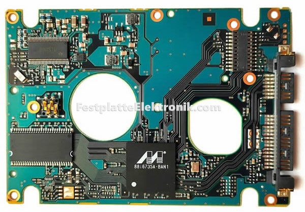 Fujitsu MHW2060BH Festplatte Platine CA26343-B84204BA Fujitsu MHW2060BH Festplatte Platine CA26343-B84204BA