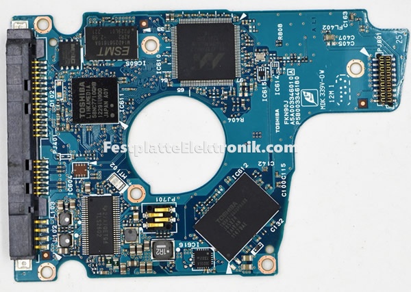 G3346A Toshiba Festplatte Platine G3346A Toshiba Festplatte Platine