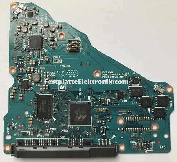 G3820A Toshiba Festplatte Platine